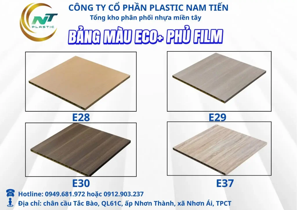 Bảng màu ECO+ phủ film