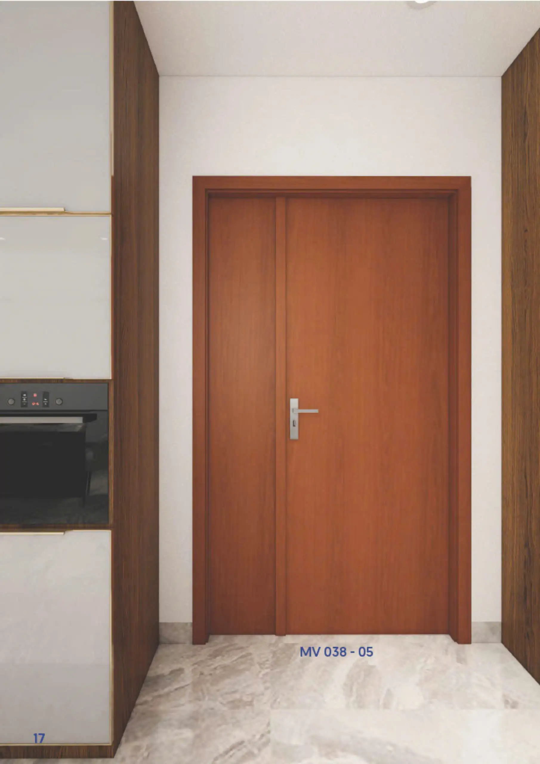 Cửa Gỗ Nhựa Composite MV 038-05