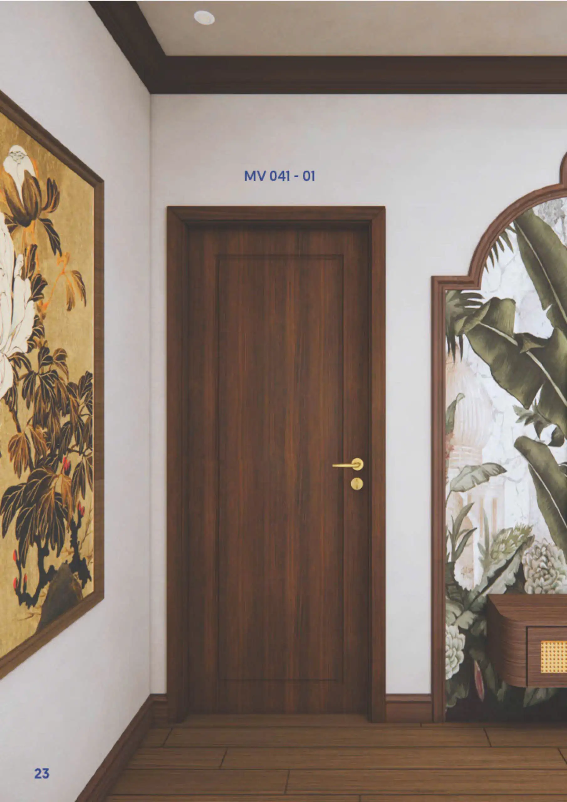 Cửa Gỗ Nhựa Composite MV 041-01