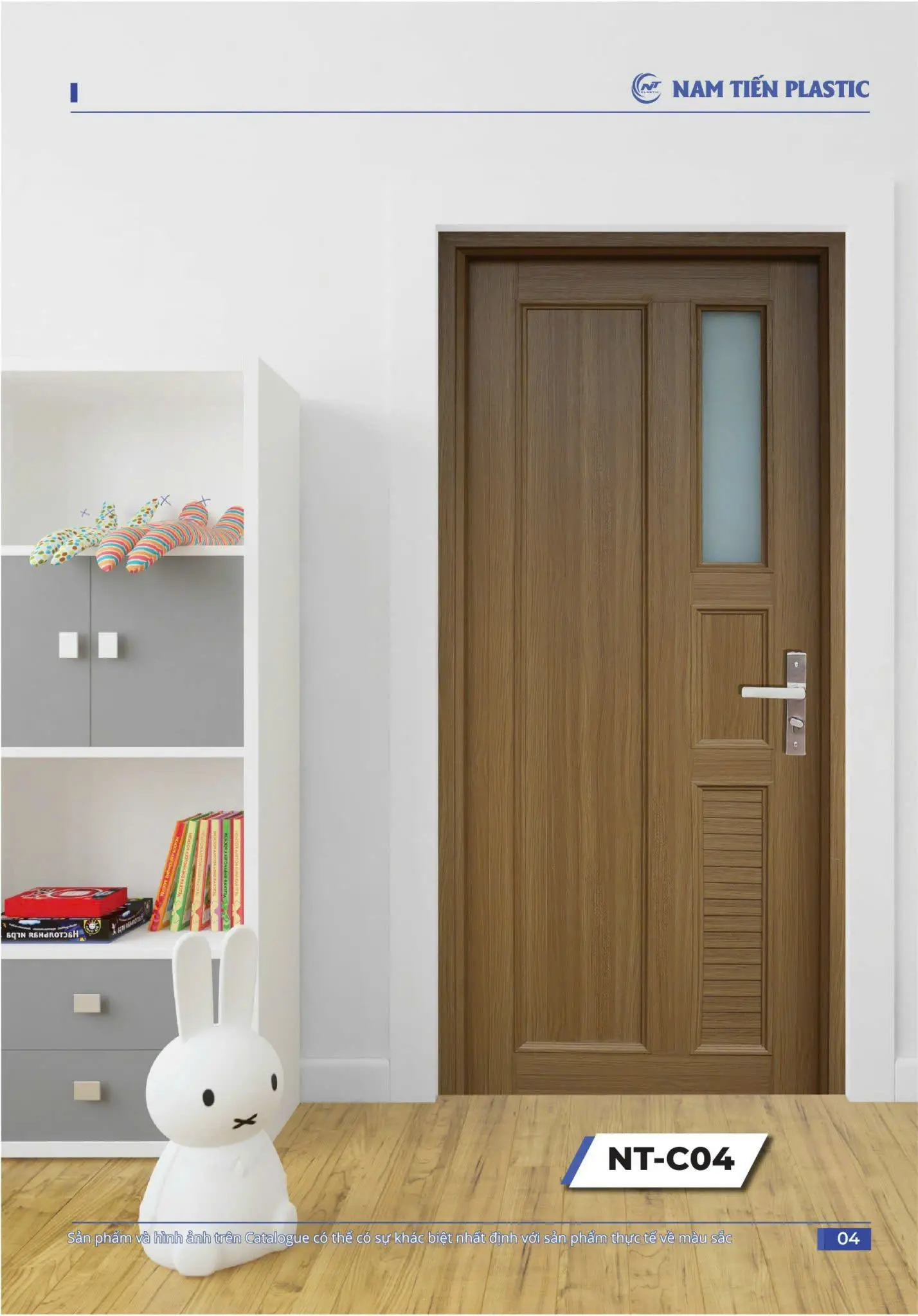 Cửa Nhựa Nam Tiến NT- C04