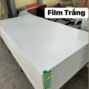 PVC Hậu Tủ Film Trắng