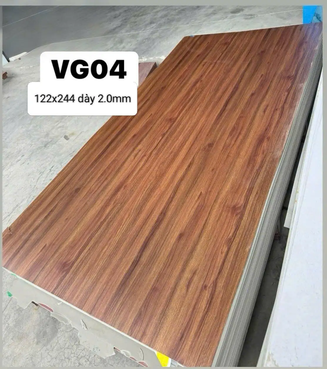 PVC Hậu Tủ VG 04