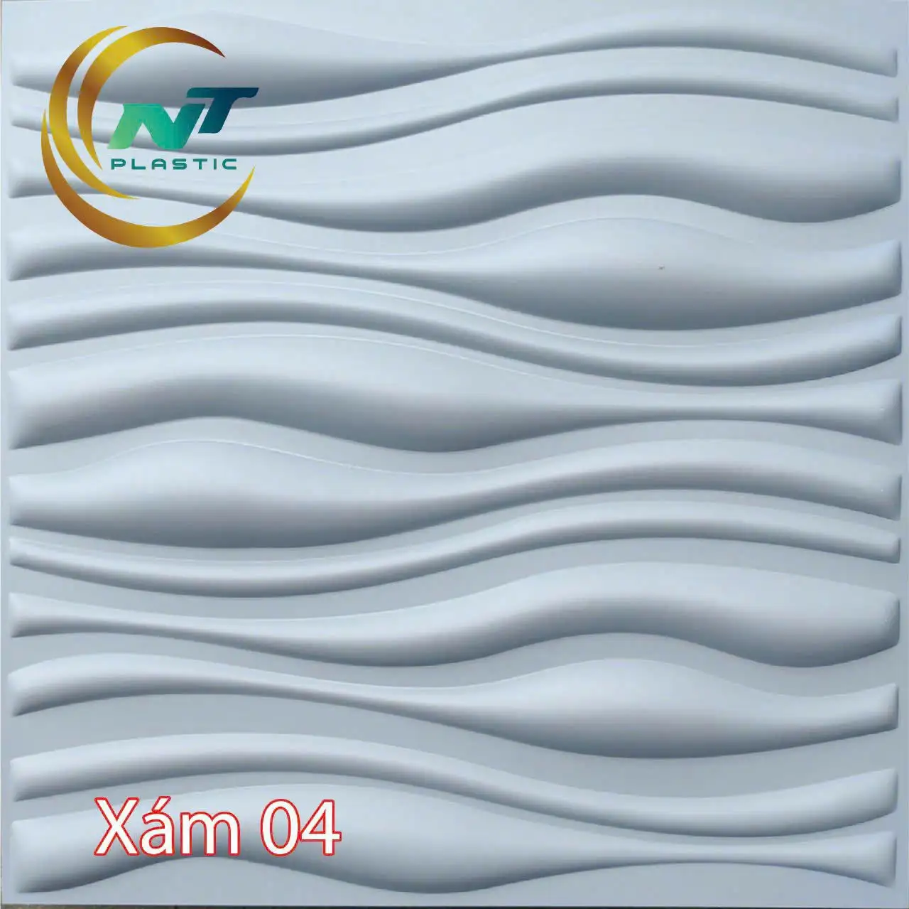 TẤM 3D Xám 04