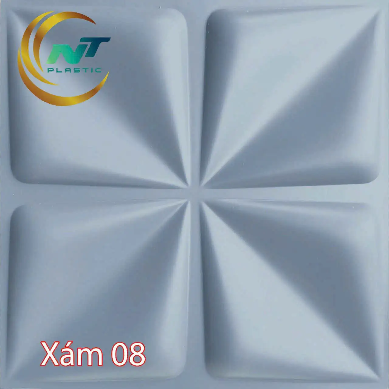 TẤM 3D Xám 08