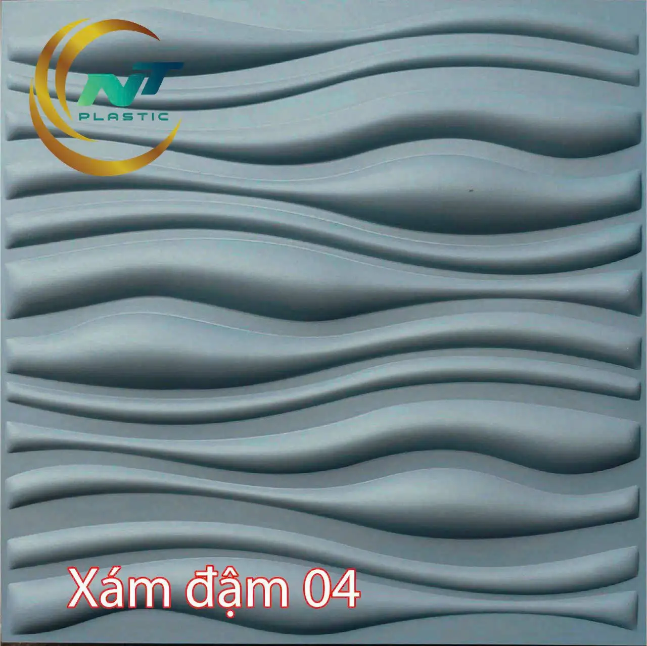 TẤM 3D Xám Đậm 04
