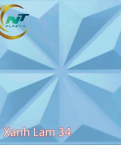 TẤM 3D Xanh Lam 34