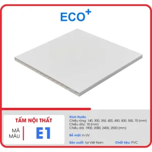 Tấm nhựa ECO+ E1