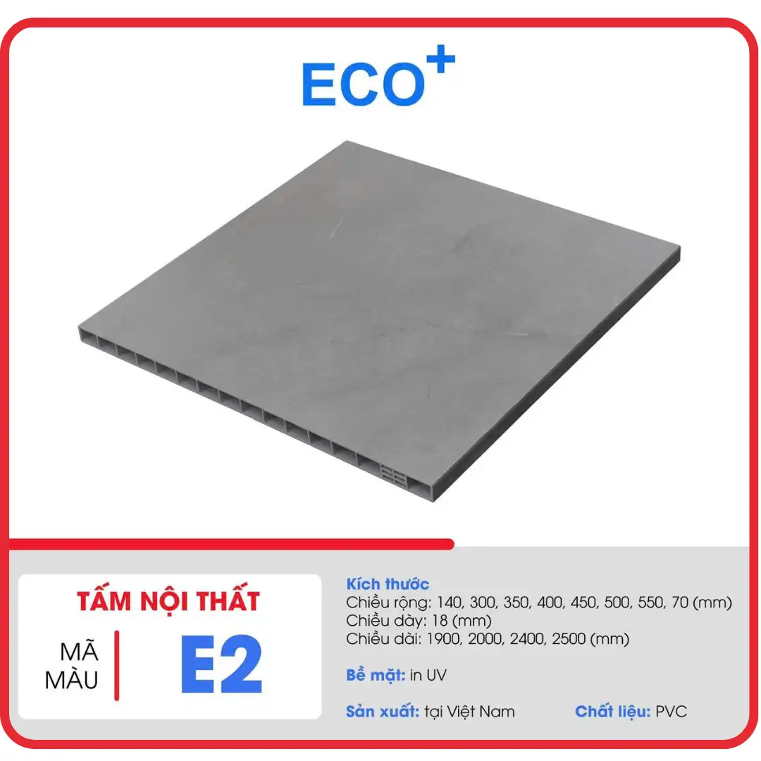 Tấm nhựa ECO+ mã E2