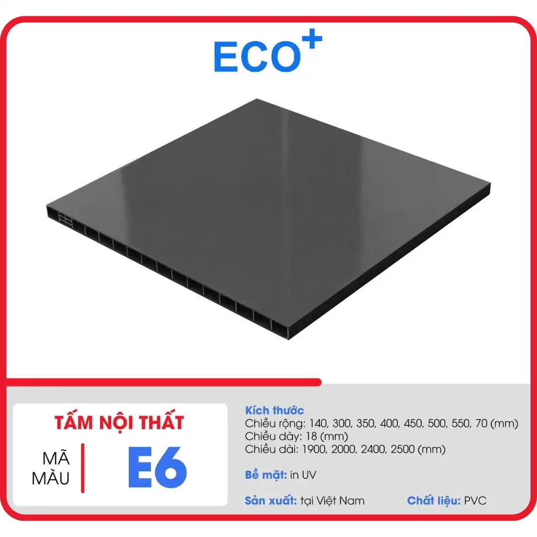 Tấm nhựa ECO+ mã E6
