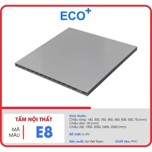 Tấm nhựa ECO+ mã E8