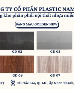 tấm nhựa golden new