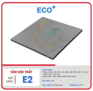 Tấm nhựa nội thất Nam Tiến bề mặt vân gỗ