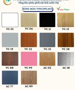 tấm nhựa vinco plast