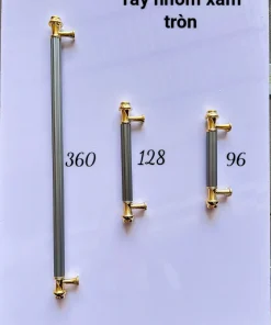 Tay Nhôm Xám Tròn