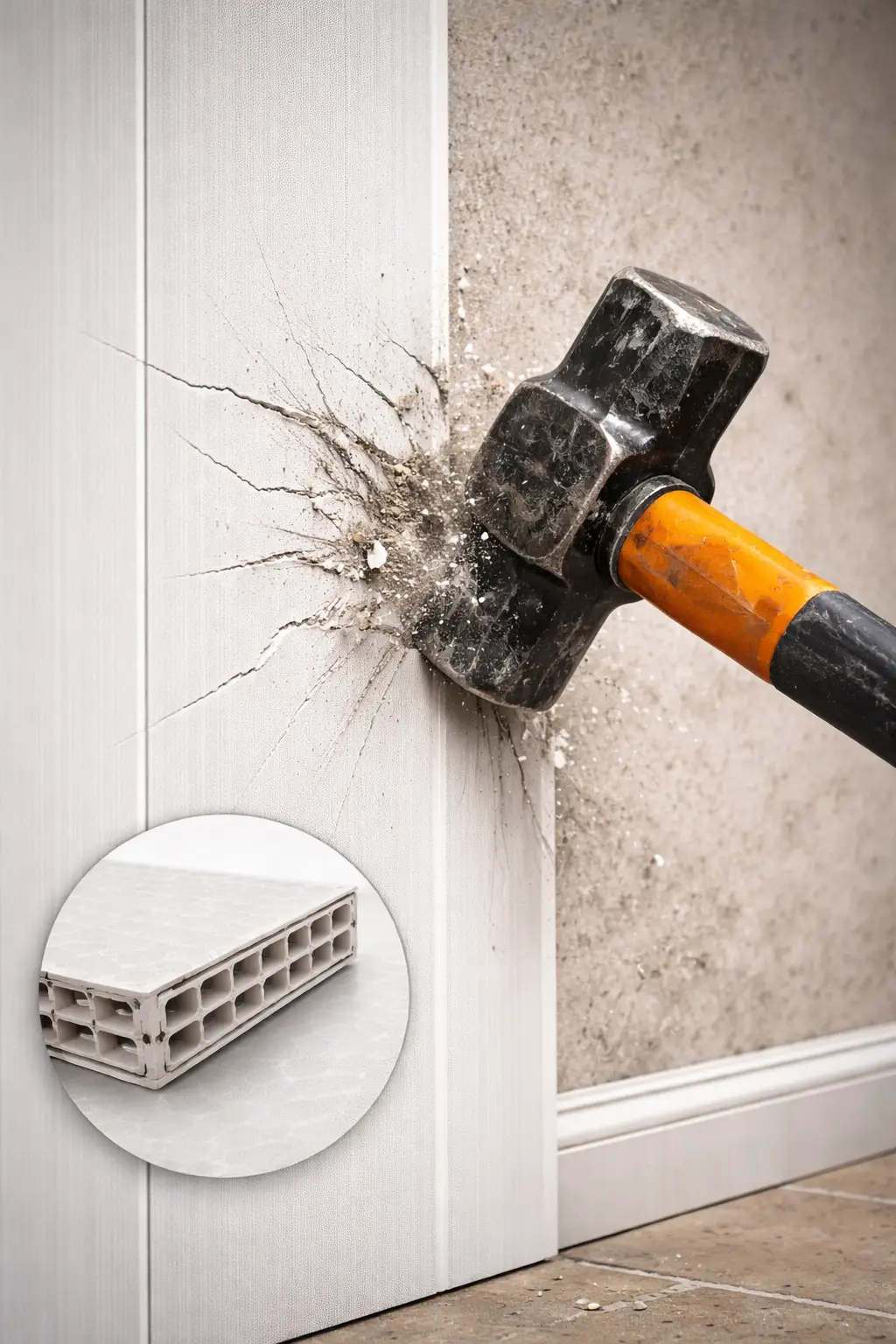 Kiểm tra độ chịu lực va đập thực tế của tấm nhựa nano rỗng tổ ong