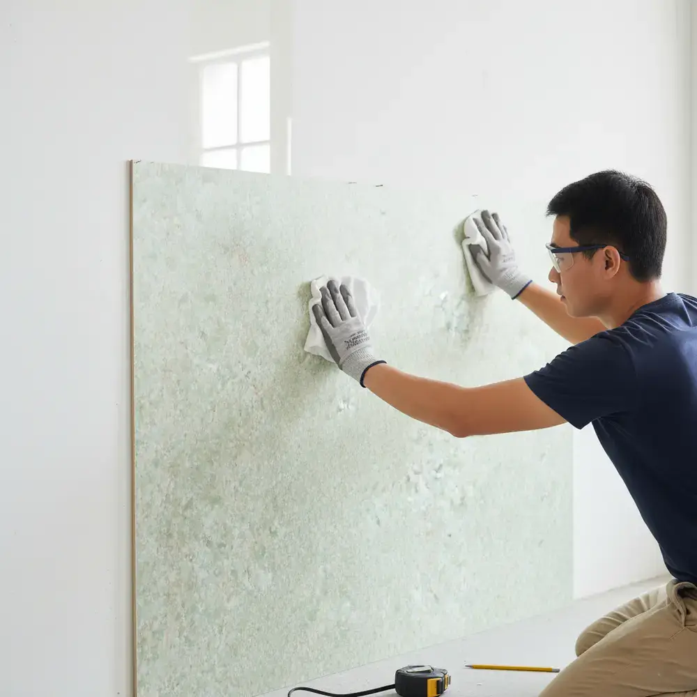 Báo giá thi công vân đá trọn gói chuyên nghiệp tại công trình