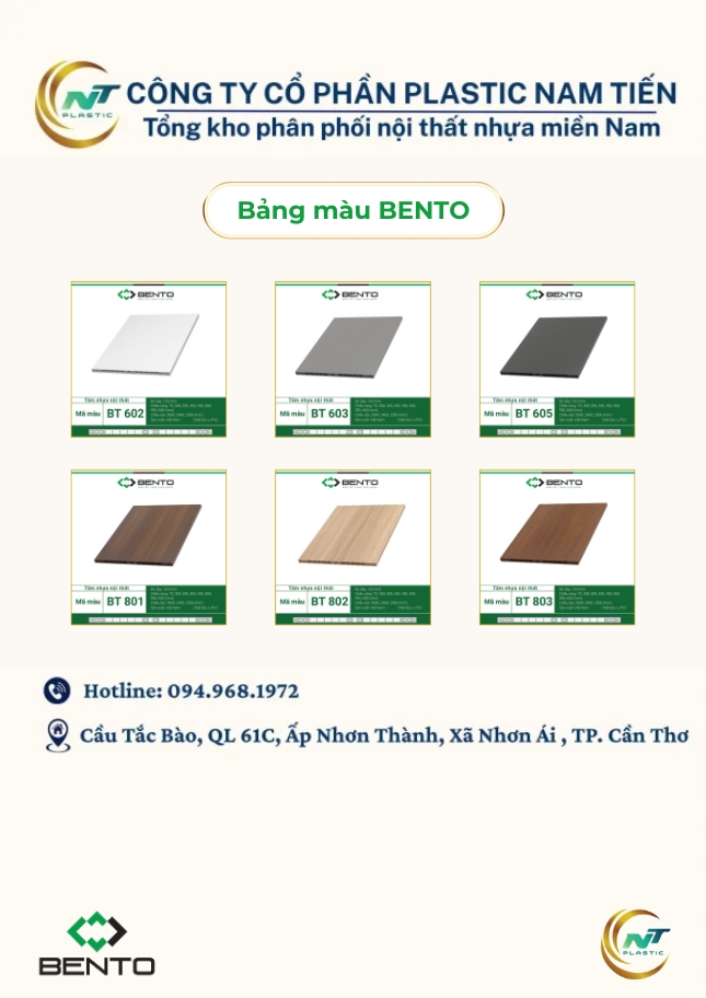 Tấm nhựa BENTO