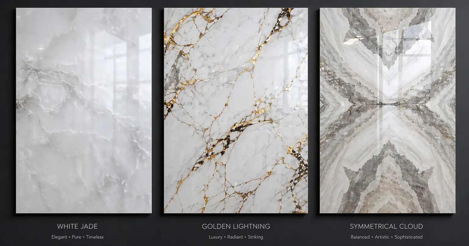 Các mẫu mã tấm nhựa vân đá PVC giá sỉ cho đại lý.