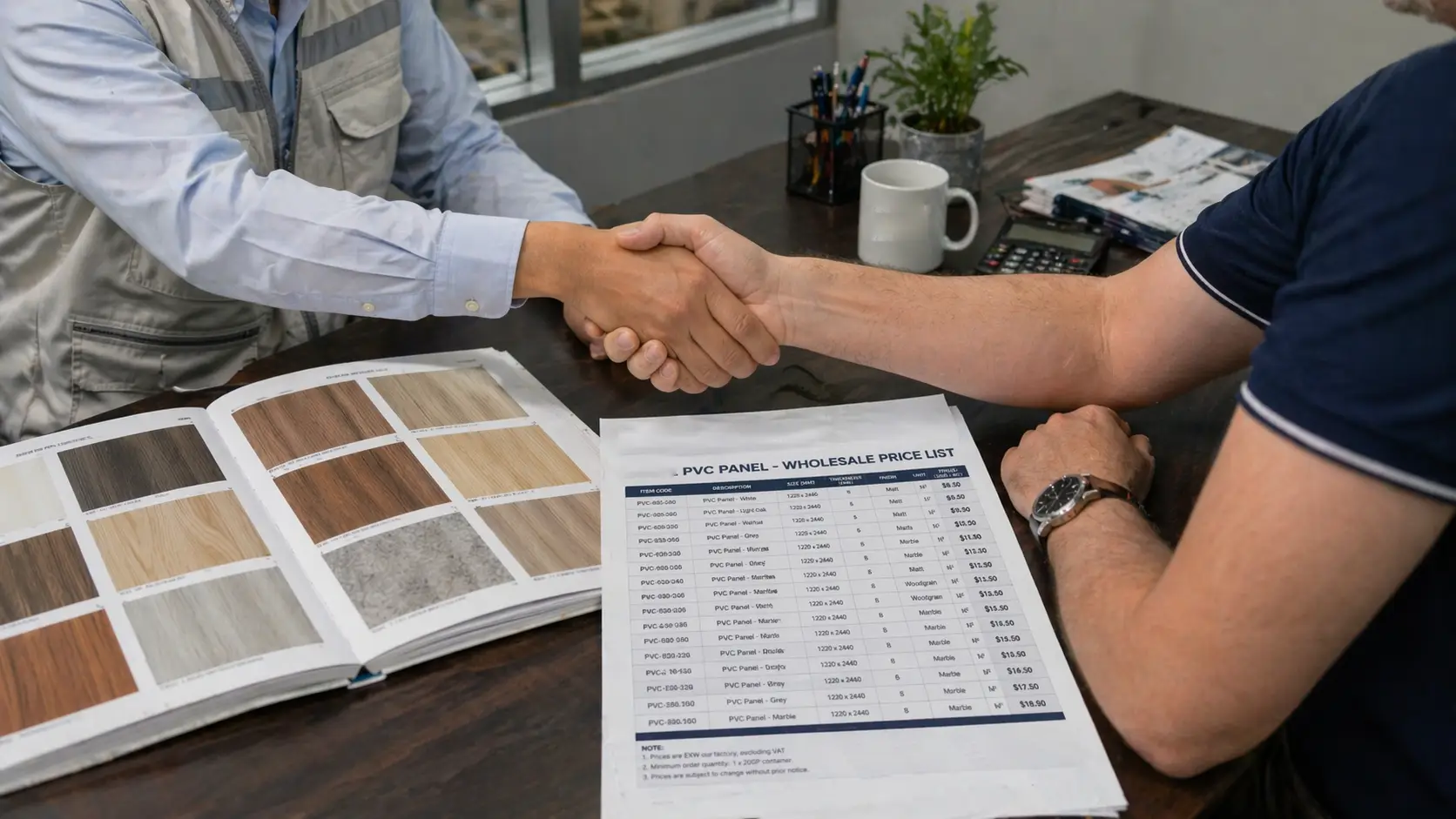 Chính sách chiết khấu sỉ tấm nhựa PVC