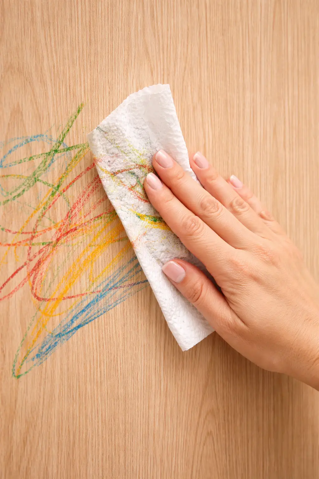  Dễ dàng lau chùi nét vẽ bậy trên tấm ốp nhựa PVC chỉ bằng một chiếc khăn ẩm