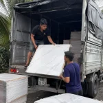 Giao hàng tấm nhựa vân đá hỏa tốc về Đất Mũi Cà Mau