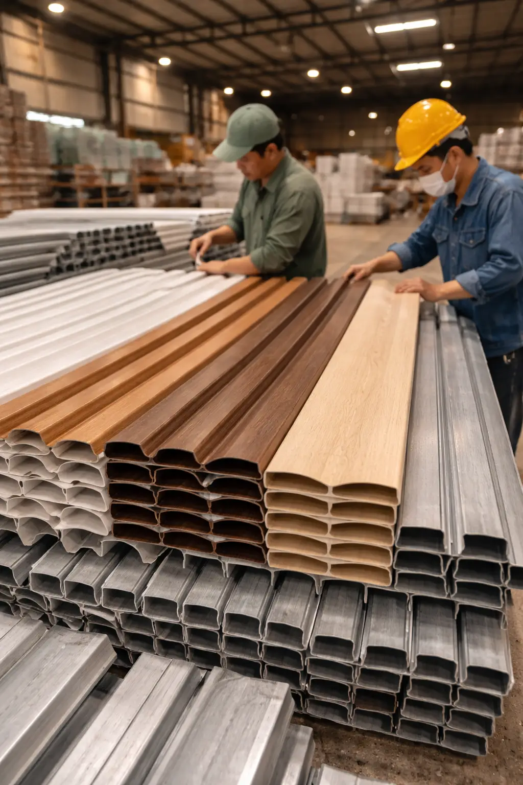 Hạng mục báo giá trần nhựa lam sóng Trà Vinh vật tư và nhân công