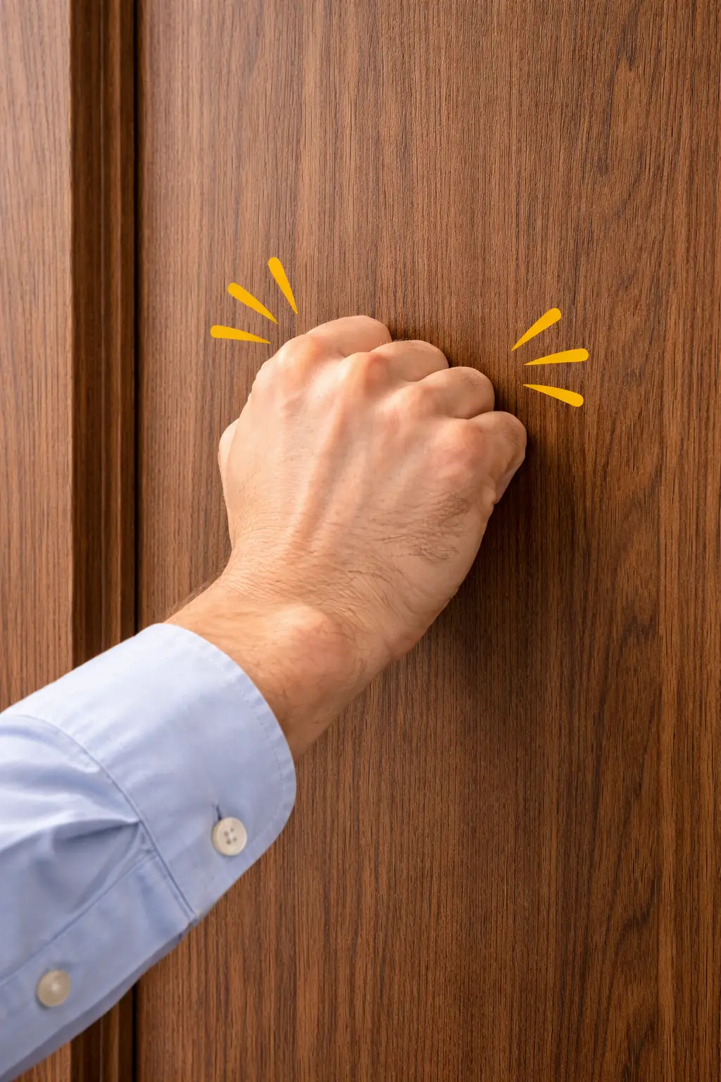 Âm thanh đặc đanh và chịu nhiệt nén cực lớn của bề mặt viền cửa nhựa Composite lõi đúc đặc.