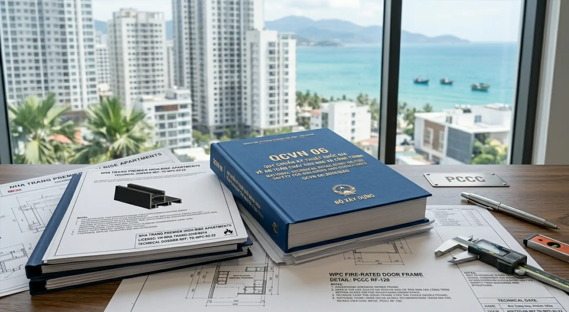 Quy chuẩn QCVN 06 về an toàn cháy cho vật liệu trang trí nội thất chung cư