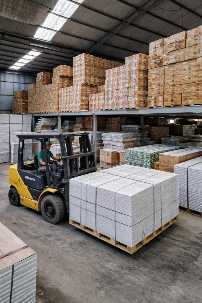 Quy mô tổng kho phân phối tấm nhựa PVC Cần Thơ lớn nhất khu vực rục rịch xuất hàng