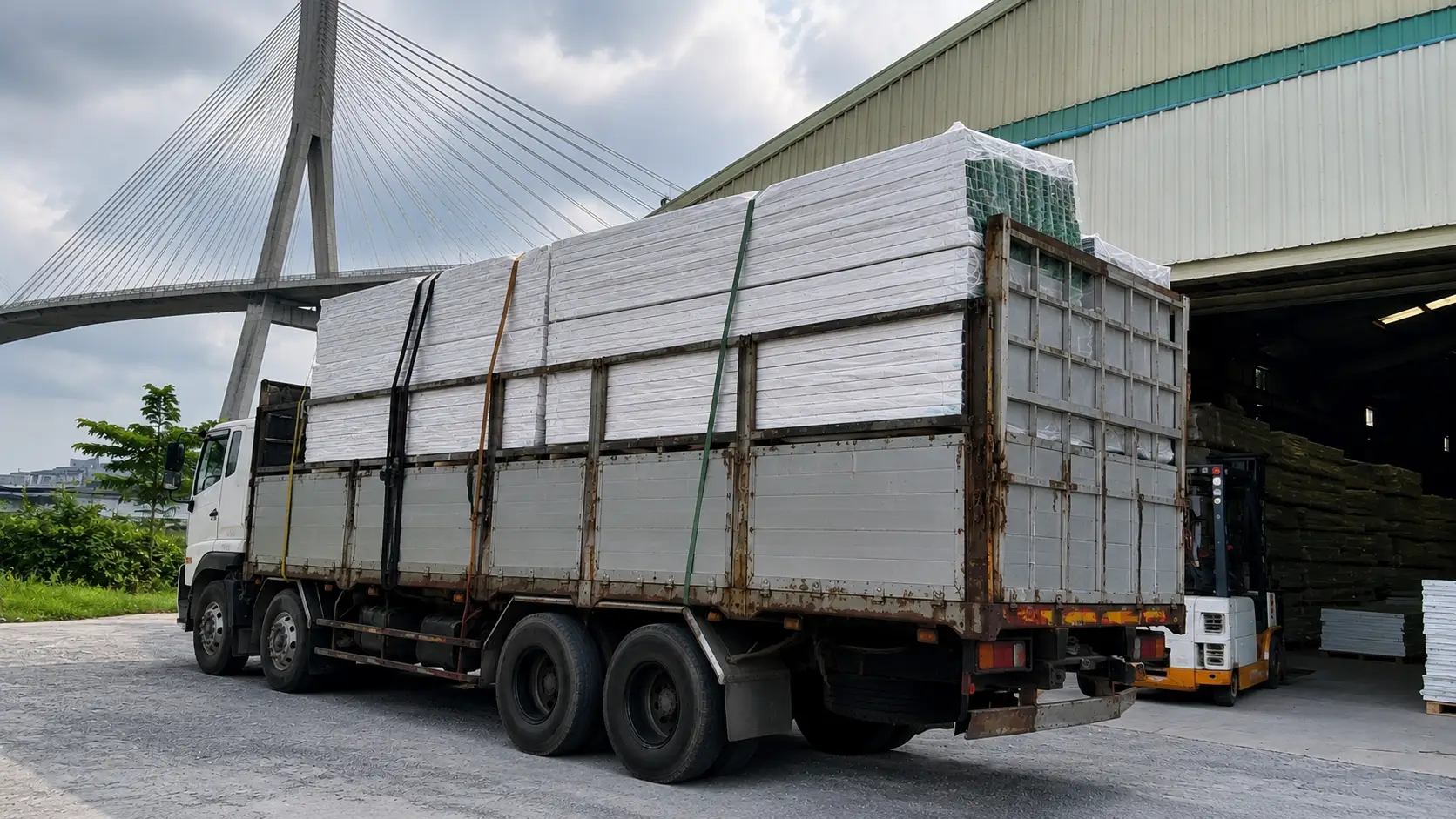 Quy trình vận chuyển tấm nhựa PVC từ Cần Thơ đi Kiên Giang và Phú Quốc