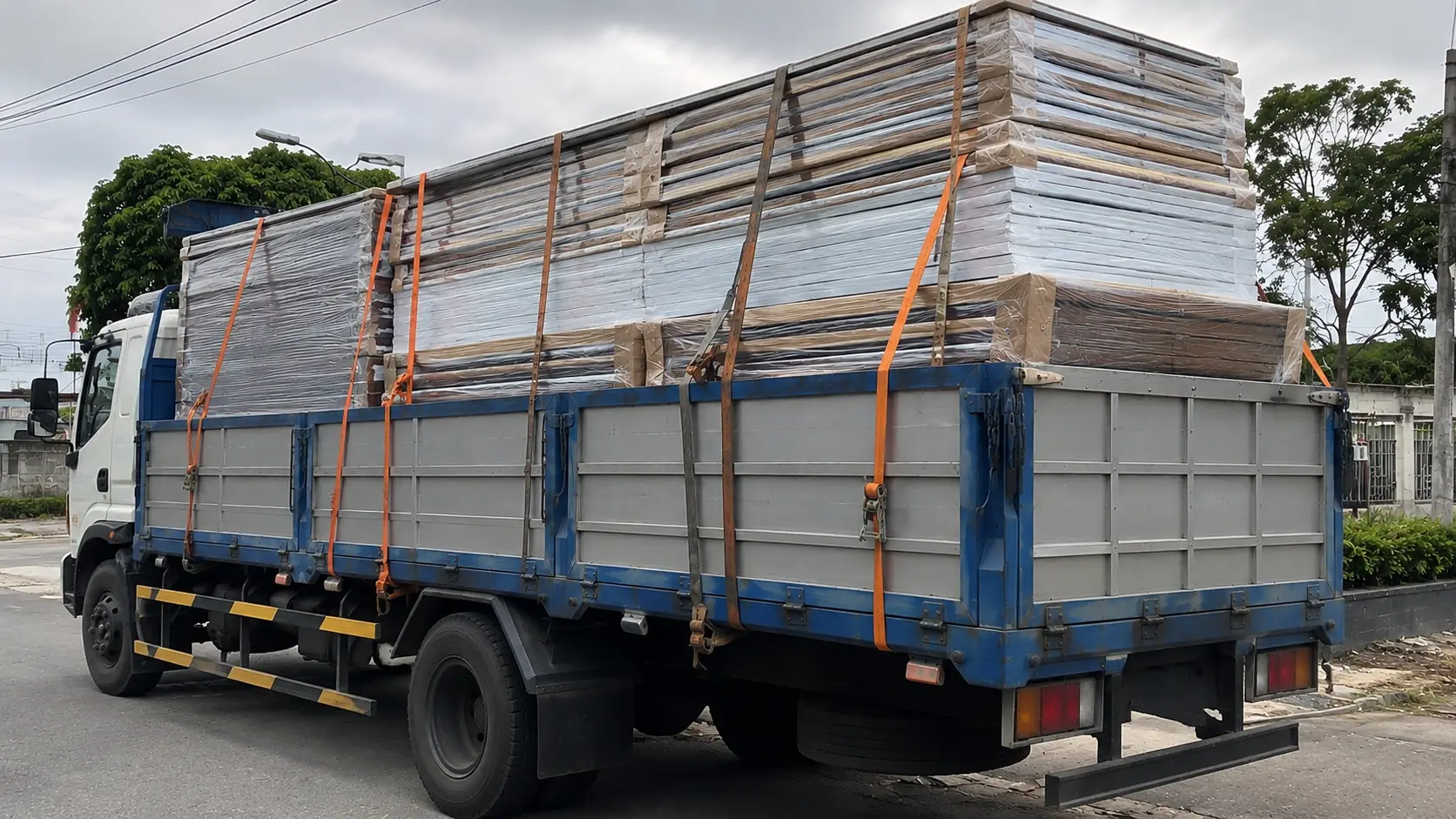 Quy trình vận chuyển tấm nhựa PVC từ Cần Thơ về Bạc Liêu