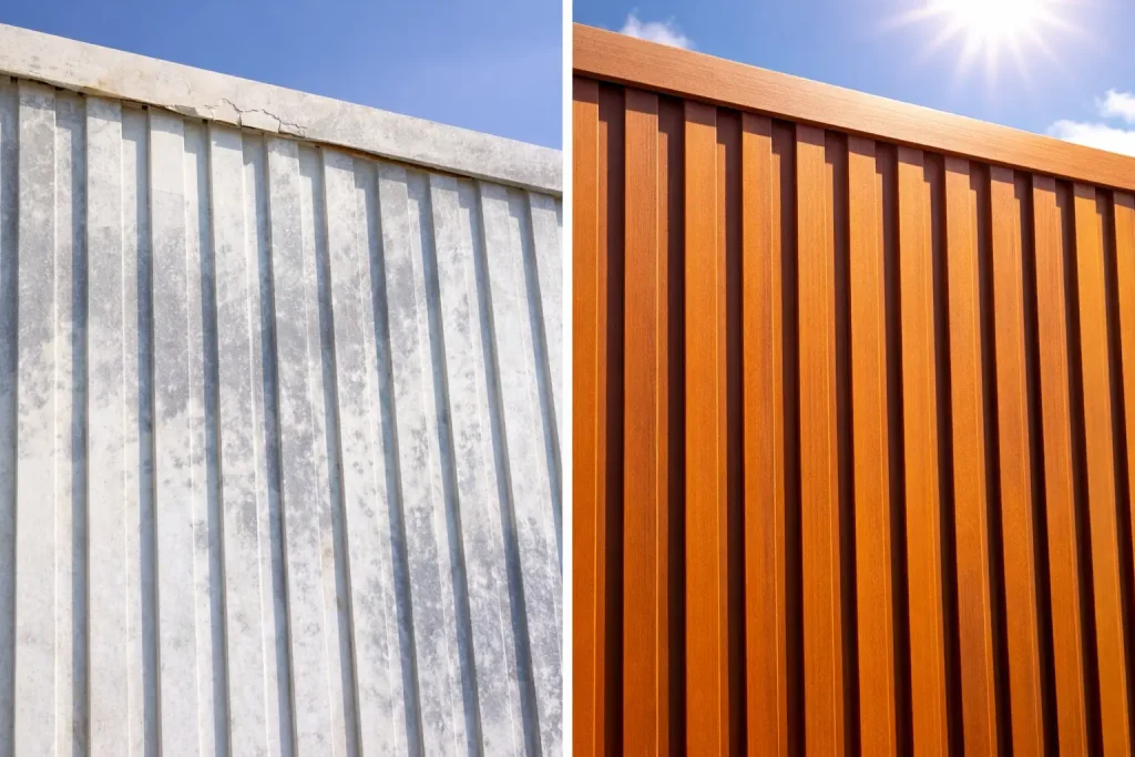 Sự thật tuổi thọ của tấm ốp nhựa ngoài trời có chịu được nắng mưa tốt không?