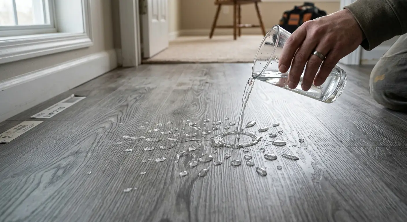  Tấm nhựa sàn chịu lực vừa bền bỉ vừa có khả năng kháng nước ổn định