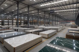 Thi công tấm nhựa vân đá cải tạo tường bong tróc tại Bến Tre.