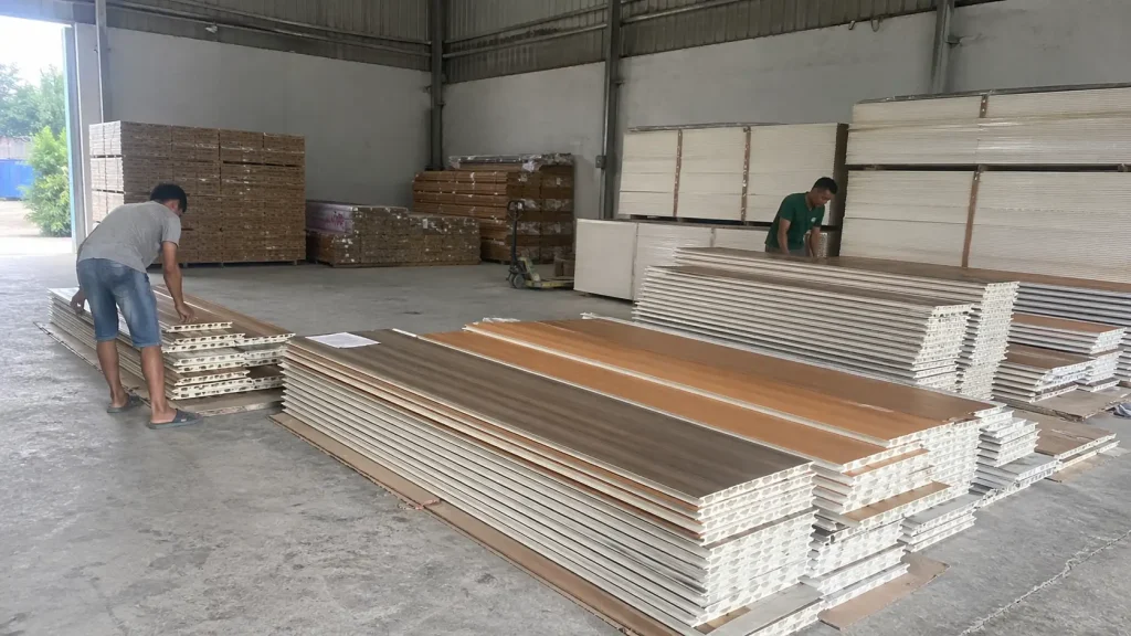 Tổng kho sỉ tấm nhựa ốp tường Vĩnh Long quy mô lớn hiện đại