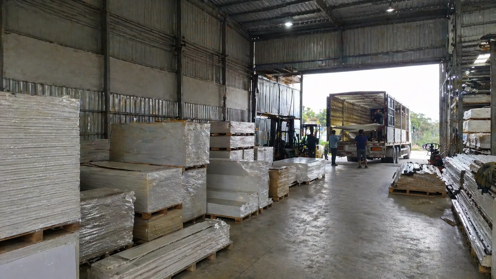 Tổng kho sỉ tấm nhựa PVC Nam Tiến giao hàng hỏa tốc về Bạc Liêu