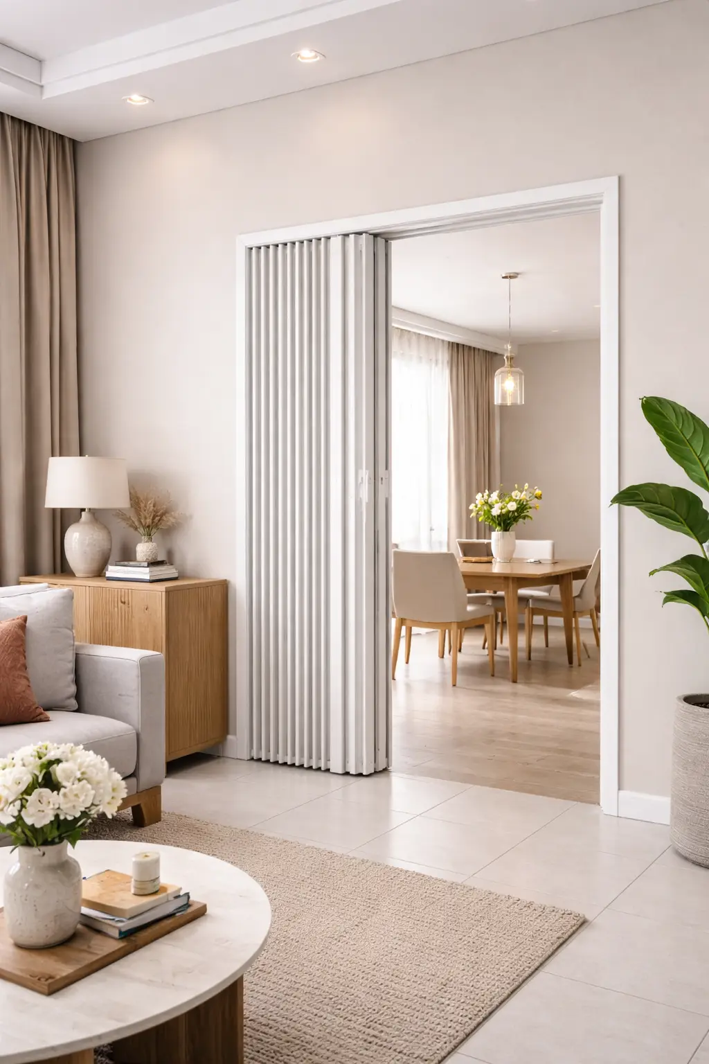 Vách nhựa ngăn lạnh kéo xếp gọn gàng sát tường