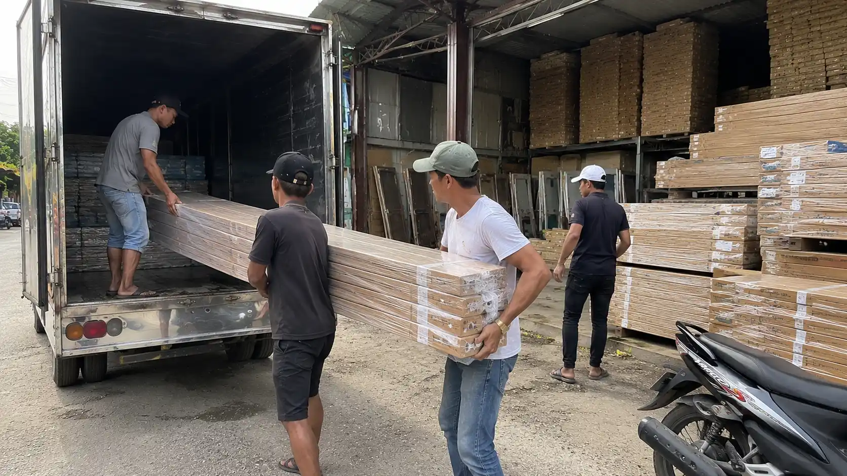 Tổng kho phân phối sỉ tấm ốp nhựa Nam Tiến Cần Thơ giao hàng hỏa tốc