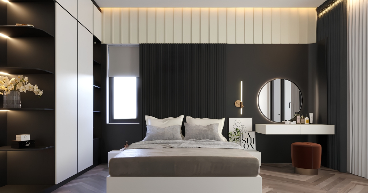 Hướng dẫn phối màu tấm nhựa VF theo các phong cách Japandi, Modern và Luxury để tạo nên không gian sống tinh tế.
