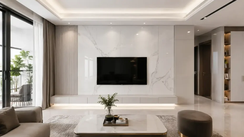 Phối màu tấm nhựa ốp tường hài hòa giúp nâng tầm không gian sống, phối màu tấm nhựa nano ốp tường