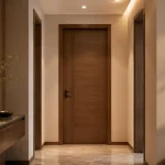 Cửa nhựa Composite lắp đặt hoàn thiện cho không gian phòng ngủ, cửa nhựa composite tại cần thơ