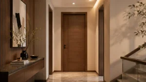 Cửa nhựa Composite lắp đặt hoàn thiện cho không gian phòng ngủ, phân phối lại cửa nhựa composite