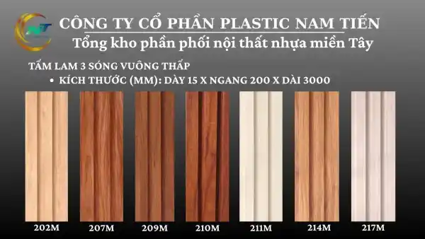 Bảng màu  lam sóng mới nhất