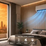 Cách chống nóng tường hướng tây hiệu quả cho phòng ngủ