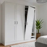 Cách khắc phục tủ gỗ bị xệ bản lề tại nhà
