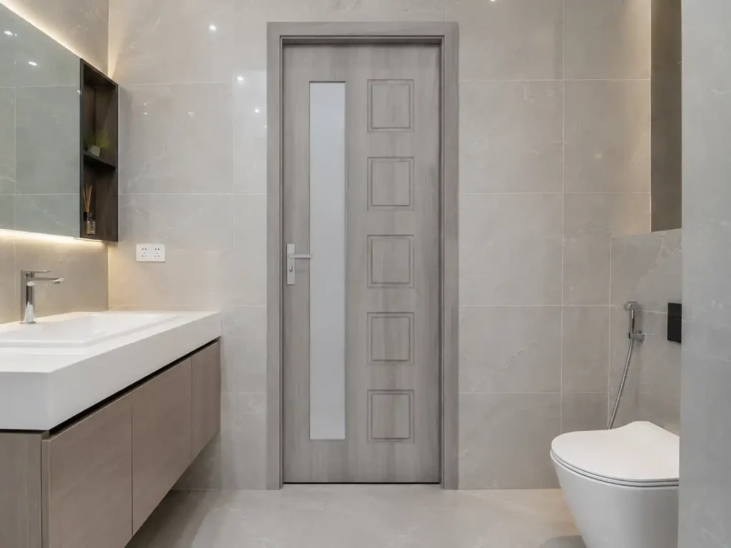 có nên dùng cửa nhựa composite cho nhà tắm