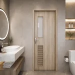 Cửa nhựa composite nhà vệ sinh chống nước hoàn toàn