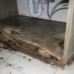 Khắc phục tủ lavabo mục chân bằng tấm nhựa nội thất Cần Thơ
