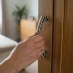 Tay nắm tủ quần áo bị lỏng vít