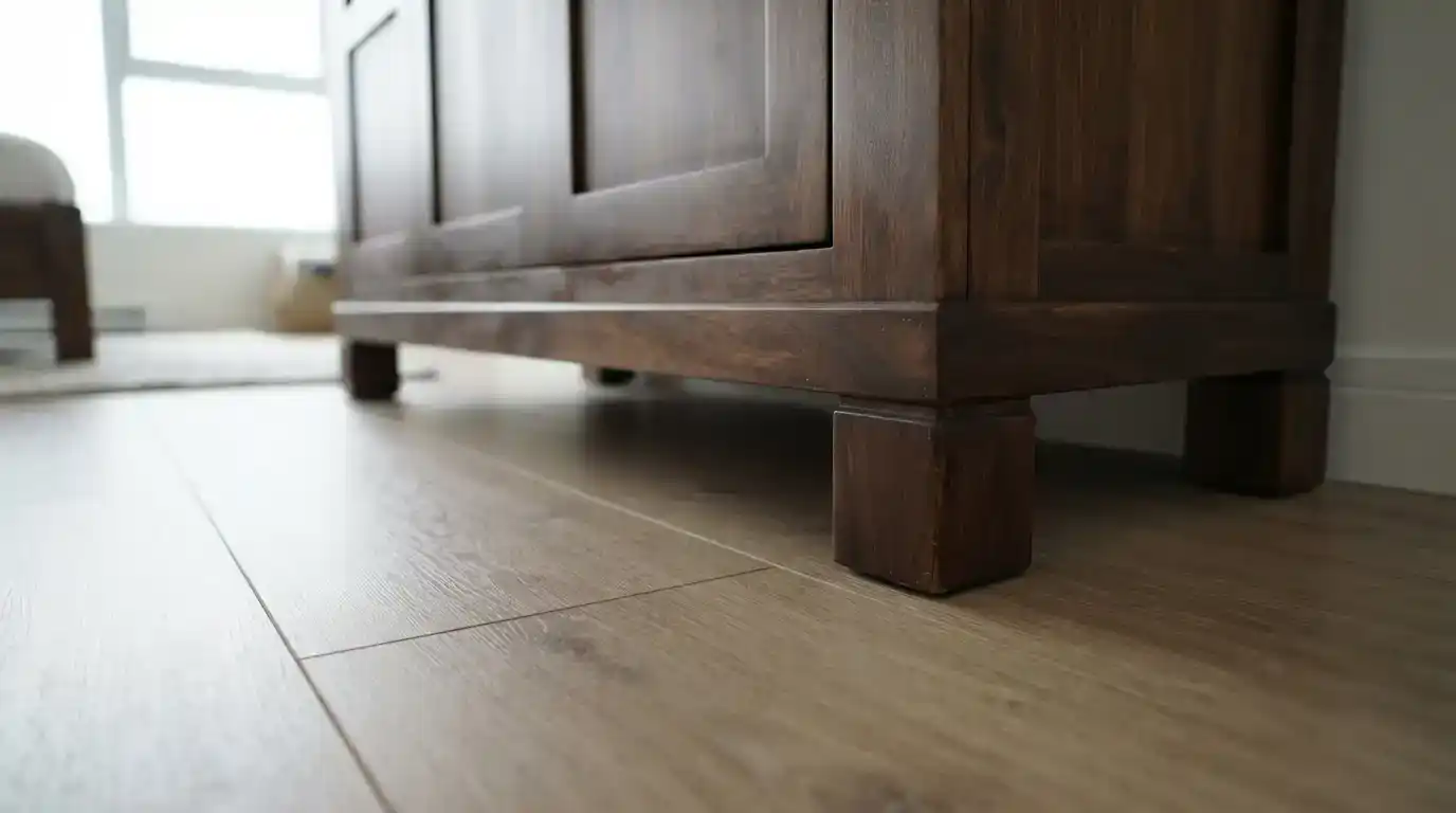 Nội thất nặng ghim chặt sàn SPC